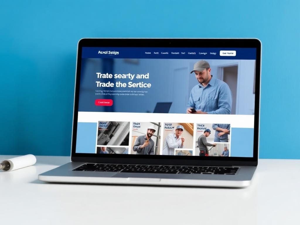 Trades business website